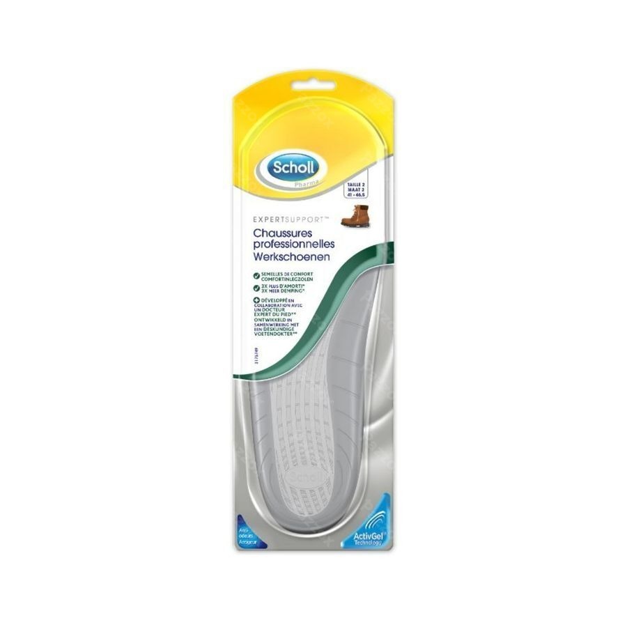 Scholl Inlegzolen Werkschoenen Maat  40,5 – 46,5 