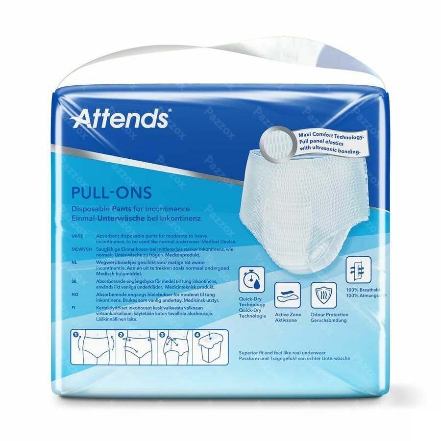 Attends Pull-ons 4 Xl 1x18