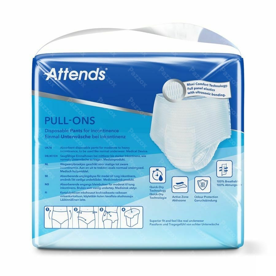 Attends Pull-ons 4 Xl 1x18