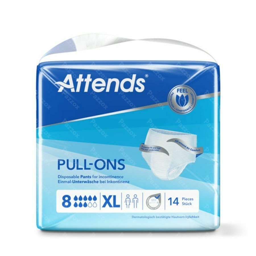 Attends Pull-ons 8 Xl 1x14