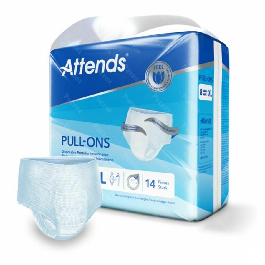 Attends Pull-ons 8 Xl 1x14