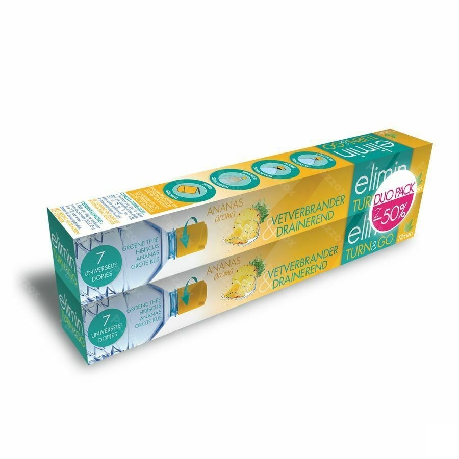 Elimin Turn&go Ananas Duo Pack Dopjes 2x7