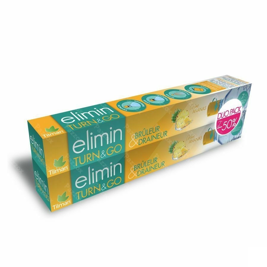 Elimin Turn&go Ananas Duo Pack Bouchons 2x7