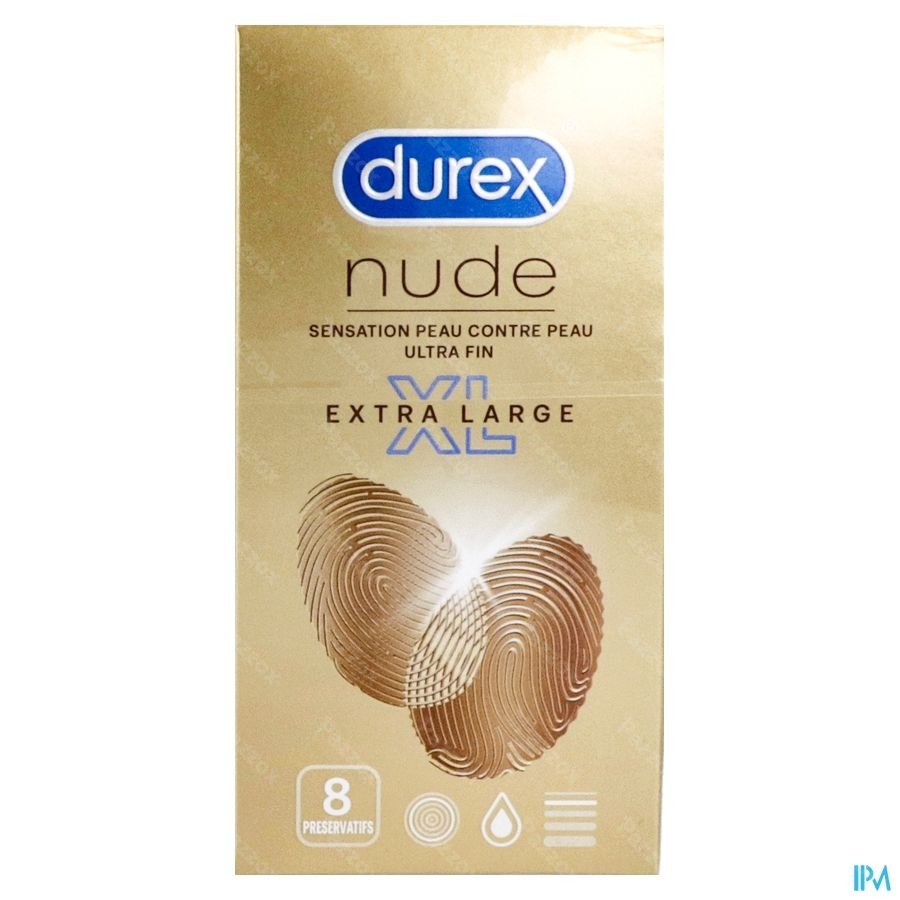 Durex Nude Xl Condooms 10 Stuks
