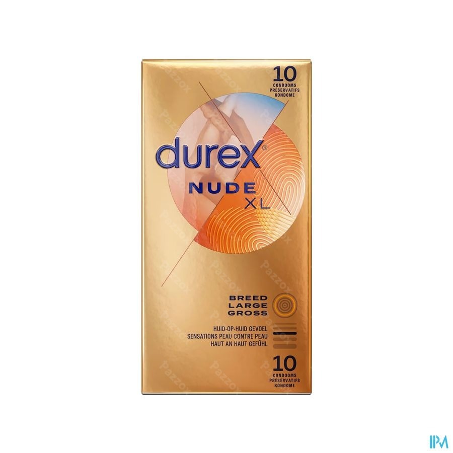 Durex Nude Xl Condooms 10 Stuks