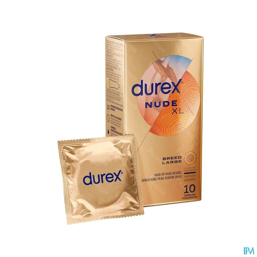 Durex Nude Xl Condooms 10 Stuks