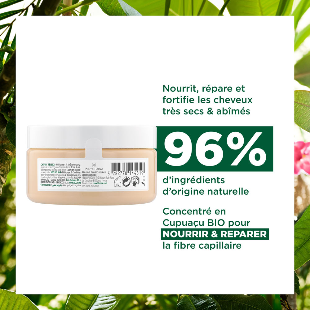 Klorane Capil. Masque Cupuacu Bio 150ml