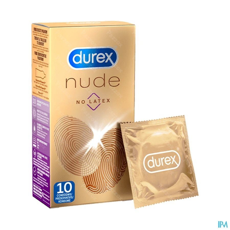 Durex Nude No Latex Condooms 10 Stuks
