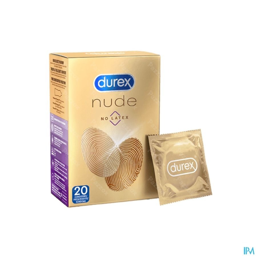 Durex Nude No Latex Condooms 20