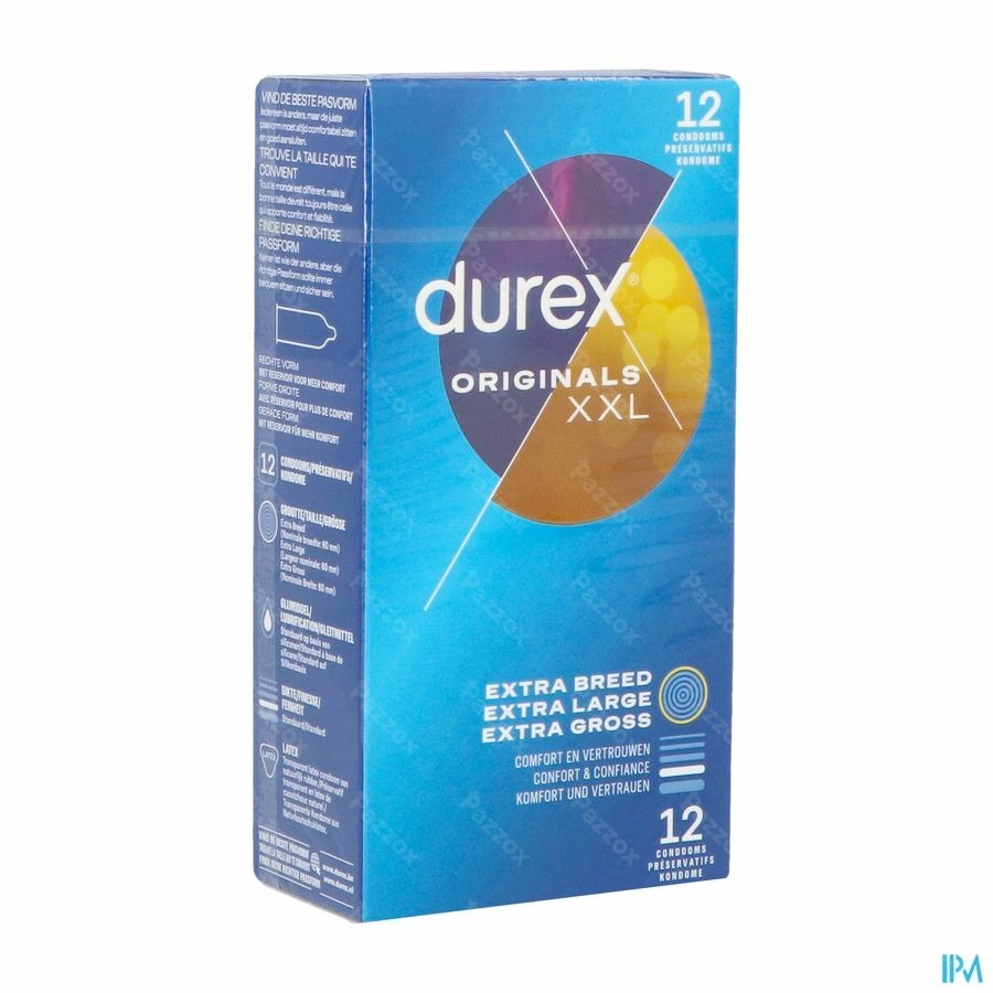 Durex Originals XXL Condooms 12 stuks