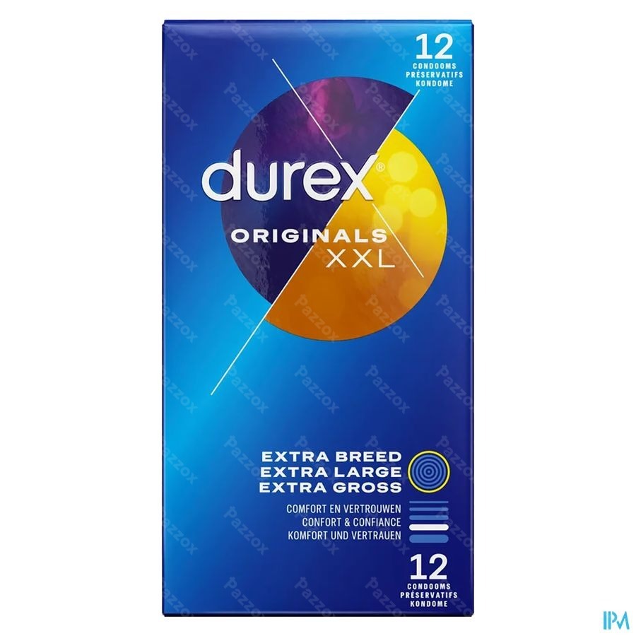 Durex Originals XXL Condooms 12 stuks