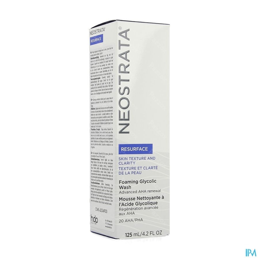 Neostrata Mousse Nettoyante Acide Glyco. Fl 125ml