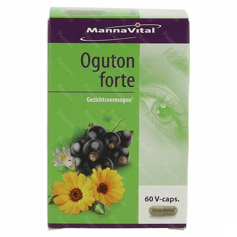 Mannavital Oguton Forte 60 Plantaardige Capsules