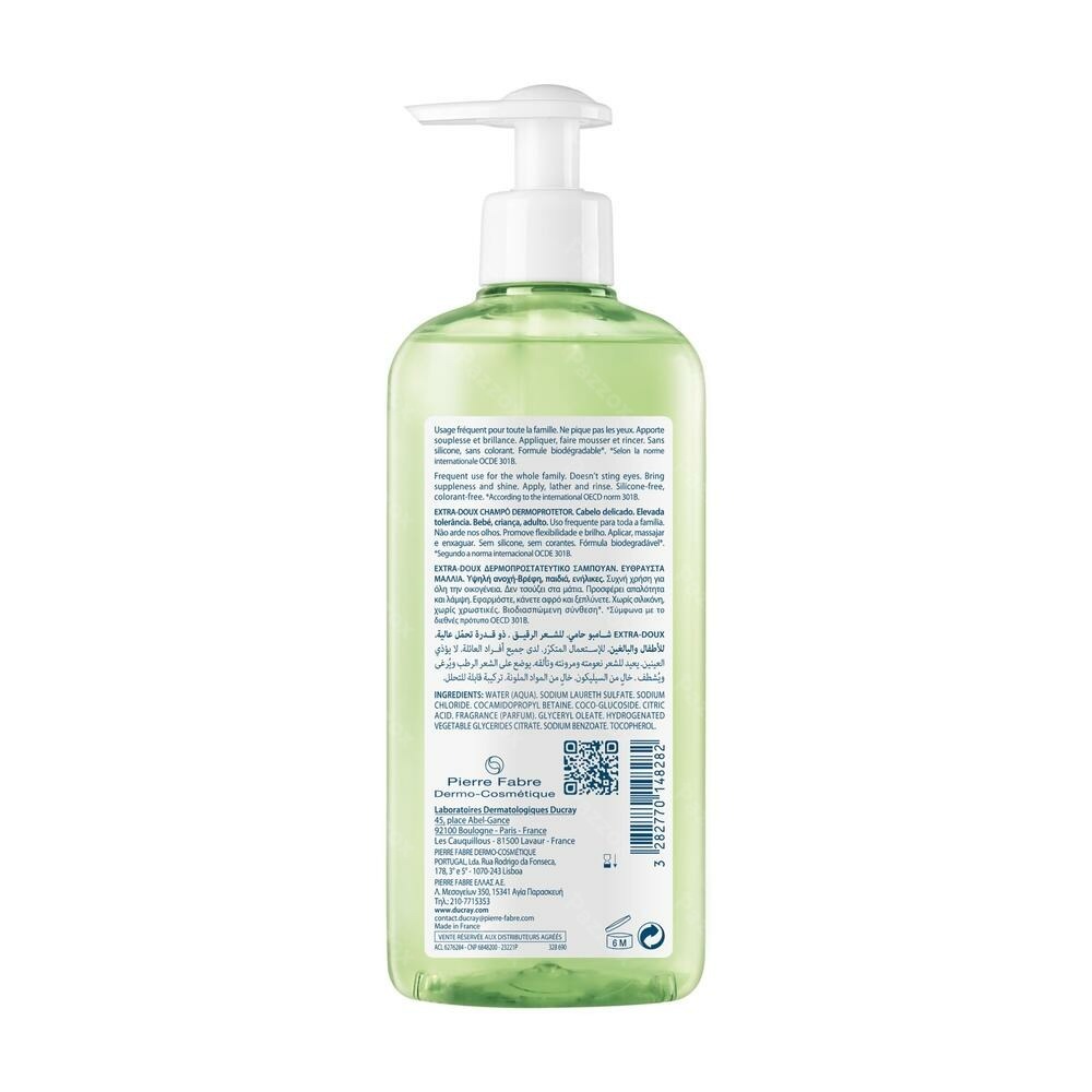 Ducray Extra Doux Sh Dermo-protecteur 400ml Nf