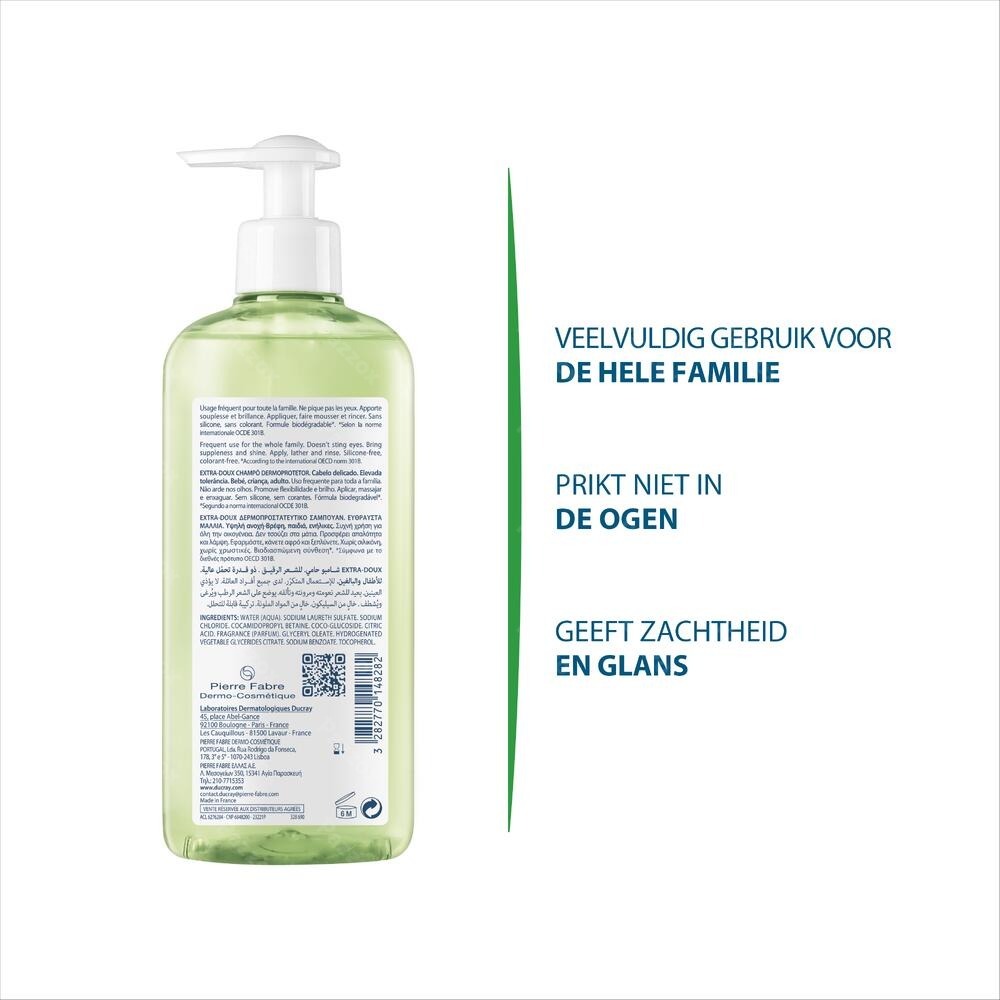 Ducray Extra-Gentle Dermo-Protectivie Shampoo 400ml