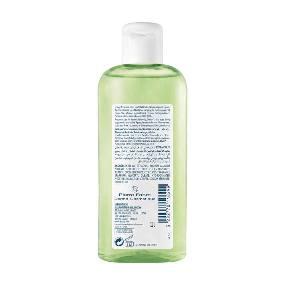 Ducray Extra Doux Sh Dermo-protecteur 200ml Nf
