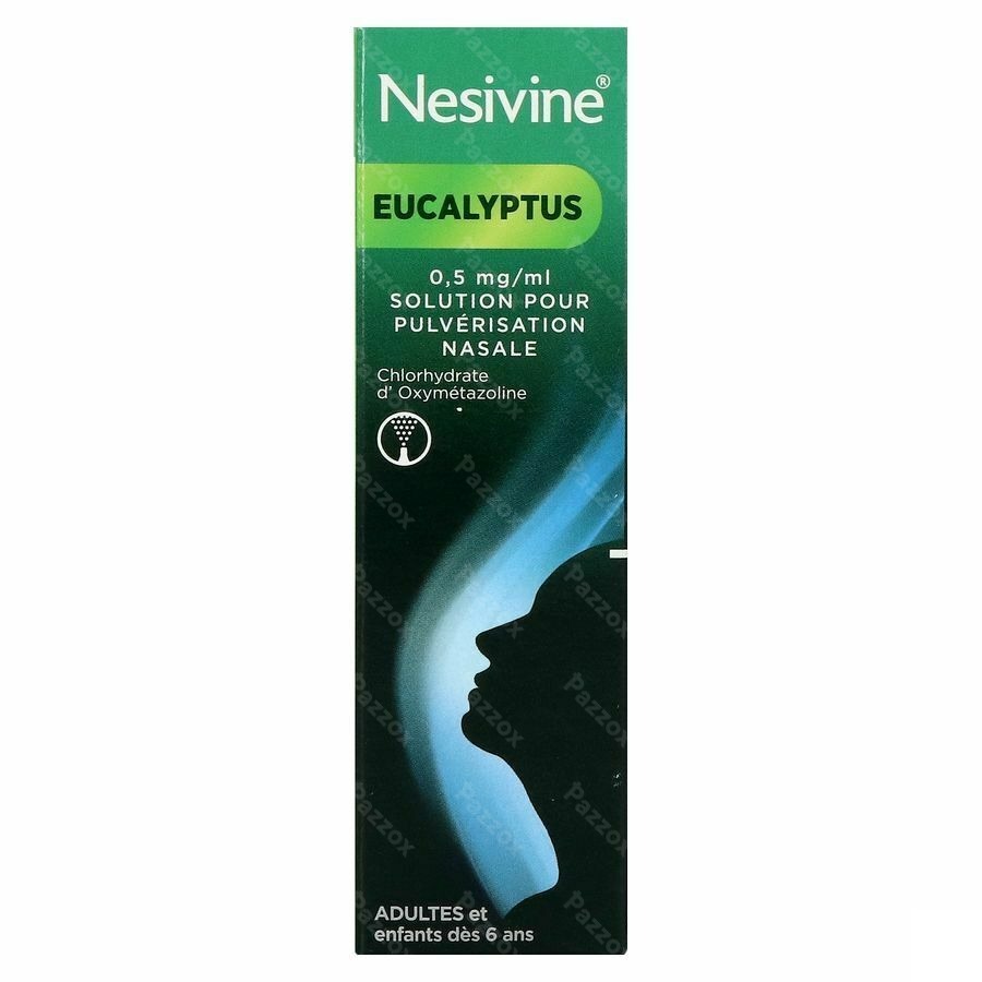 Nesivine Eucalyptus 0.5mg/ml Spray Nasal 15ml