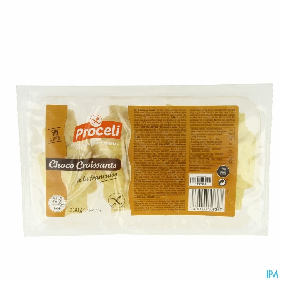 Proceli Chocolade Croissants 230g 3514 Revogan