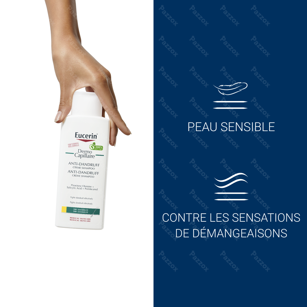 Eucerin DermoCapillaire Shampooing-Crème Anti-Pelliculaire 250ml