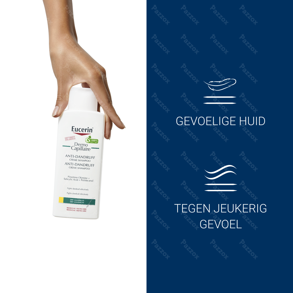 Eucerin DermoCapillaire Anti Roos Crème-Shampoo 250ml
