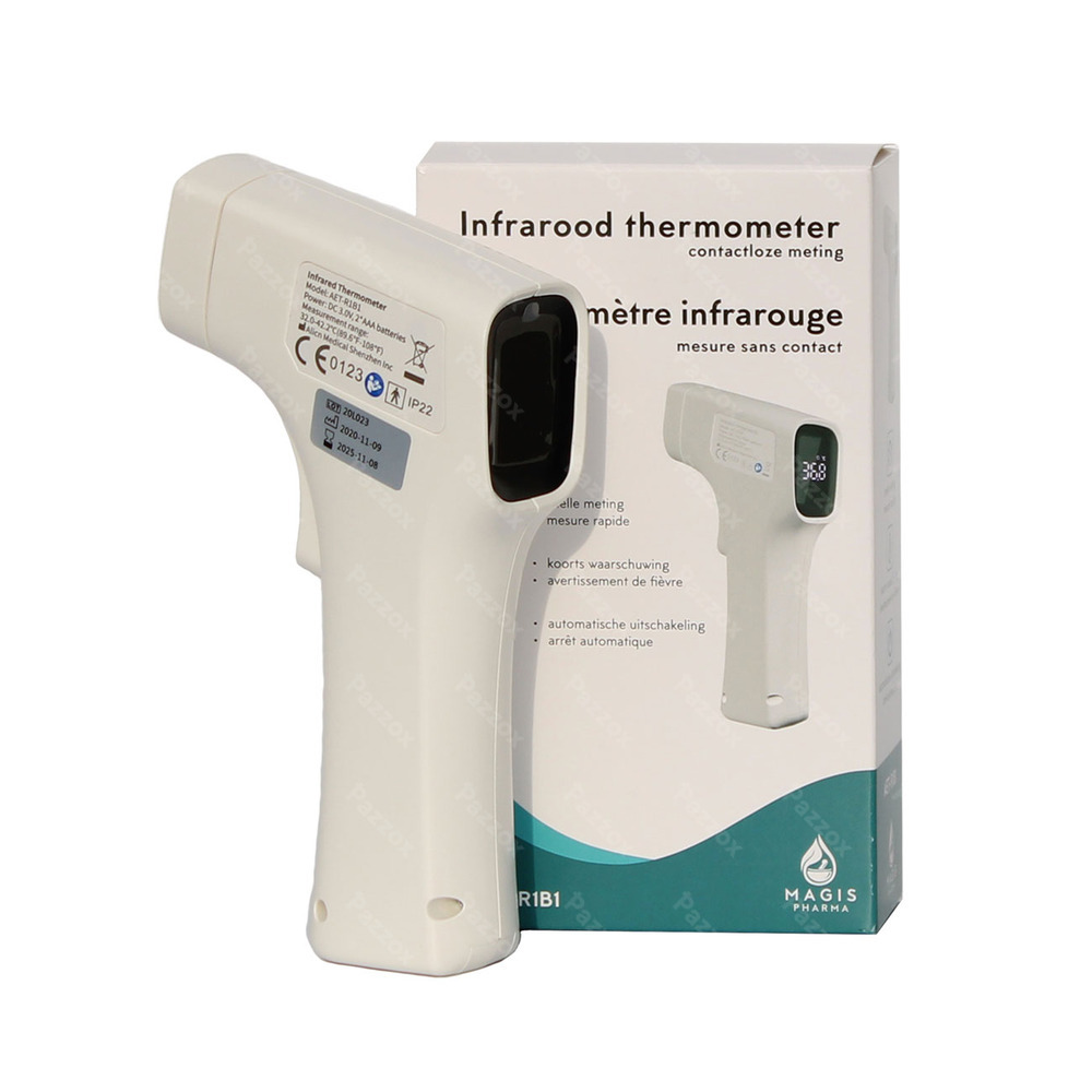 Thermometre Frontal Infrarouge Sans Contact