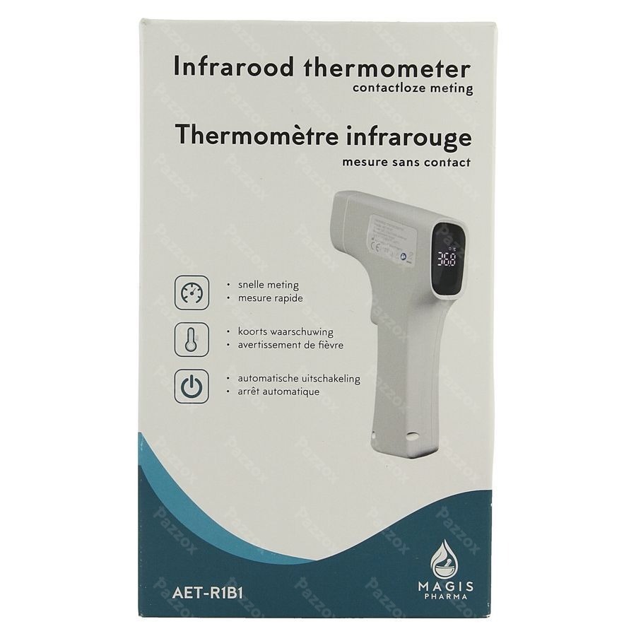 Thermometre Frontal Infrarouge Sans Contact