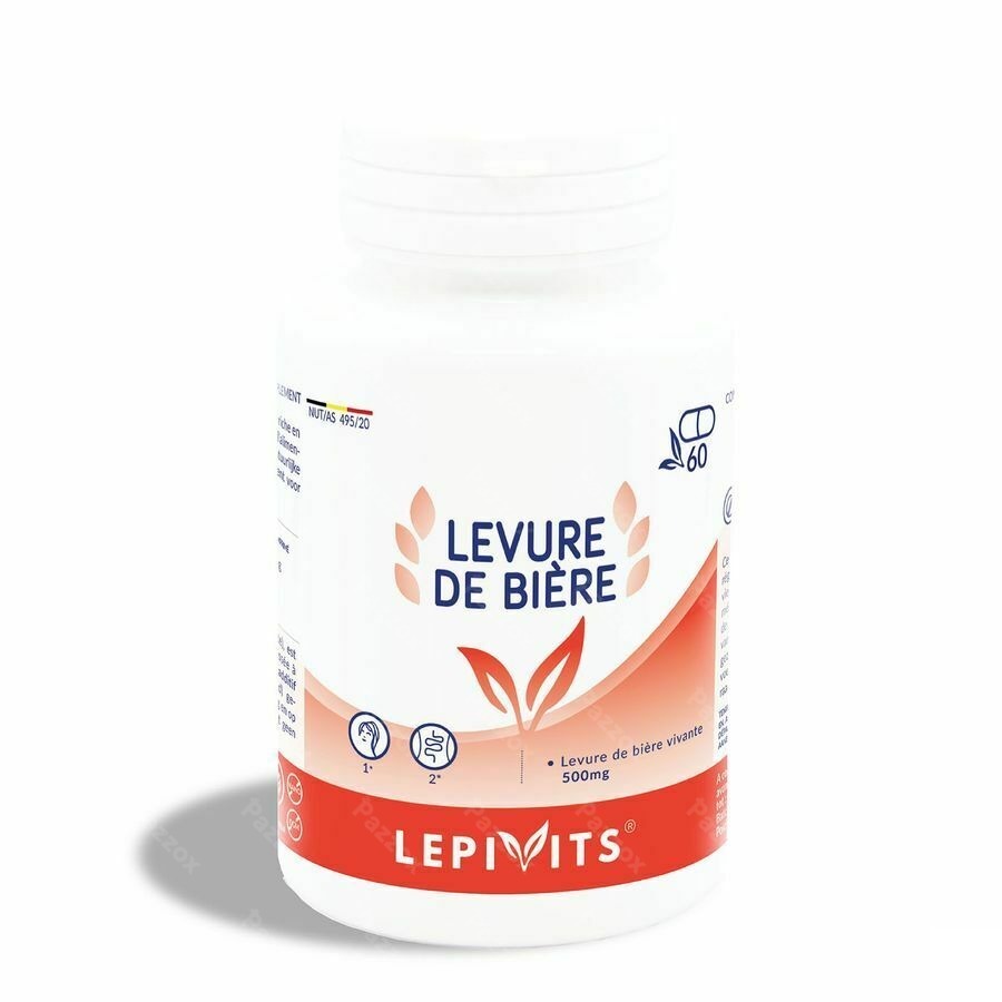 Lepivits Levende Biergist V-caps 60