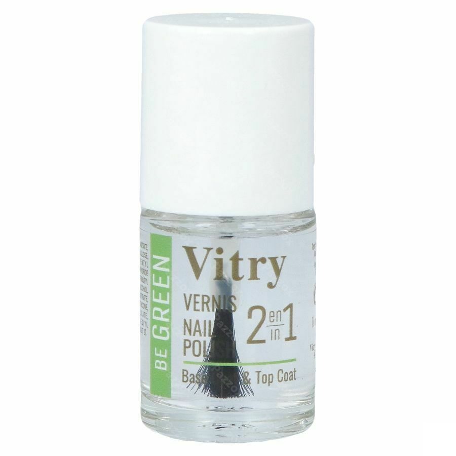 Vernis Be Green 2&1 Base & Top Coat 10ml