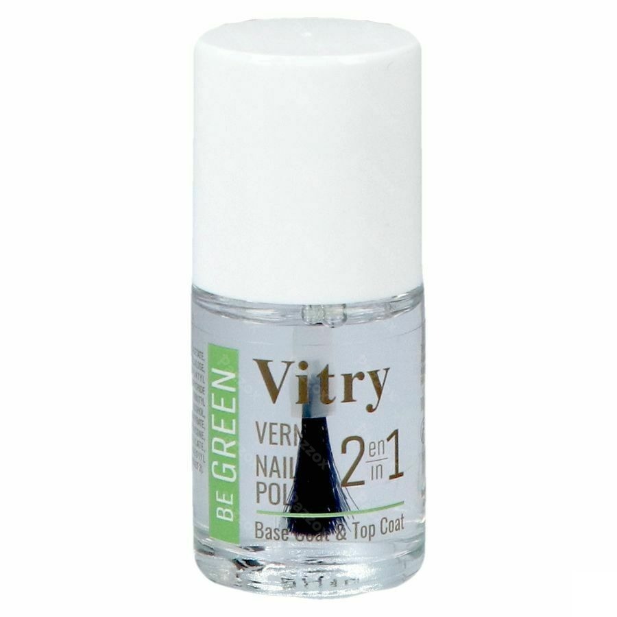 Vernis Be Green 2&1 Base & Top Coat 10ml