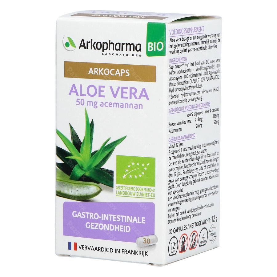 bus maat Intact Arkocaps Aloe Vera Bio Caps 30 kopen - Pazzox, online apotheek