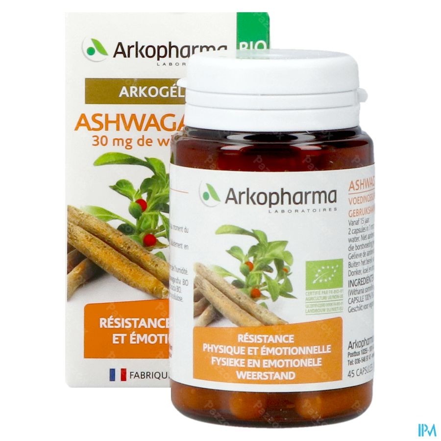 Arkogelules Ashwagandha Bio Caps 45