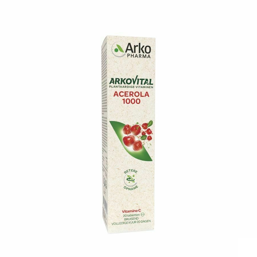 Arkovital Acerola 1000 Vitamine C 20 Bruistabletten