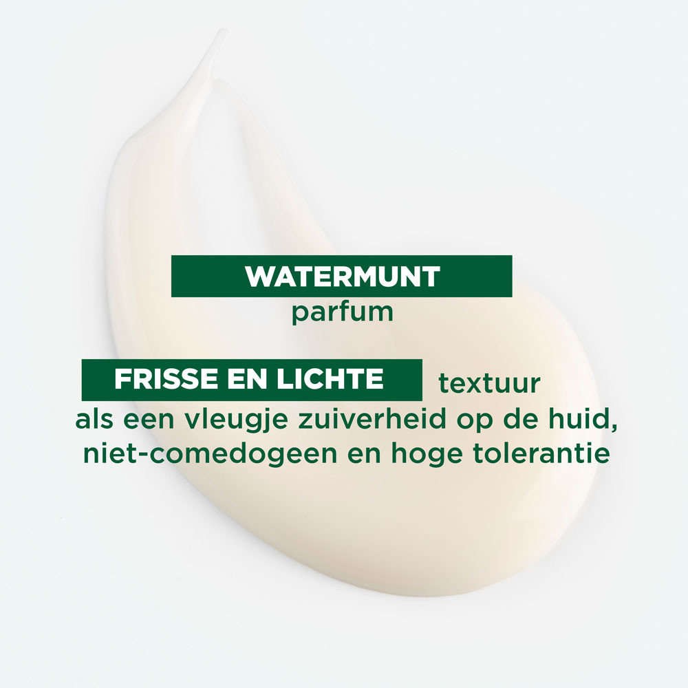 Klorane Gezicht Aquatic Munt Zuiverende Creme 40ml