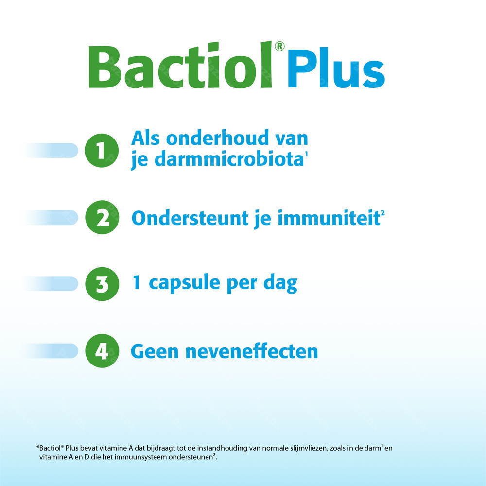 Metagenics Bactiol Plus 120 Capsules