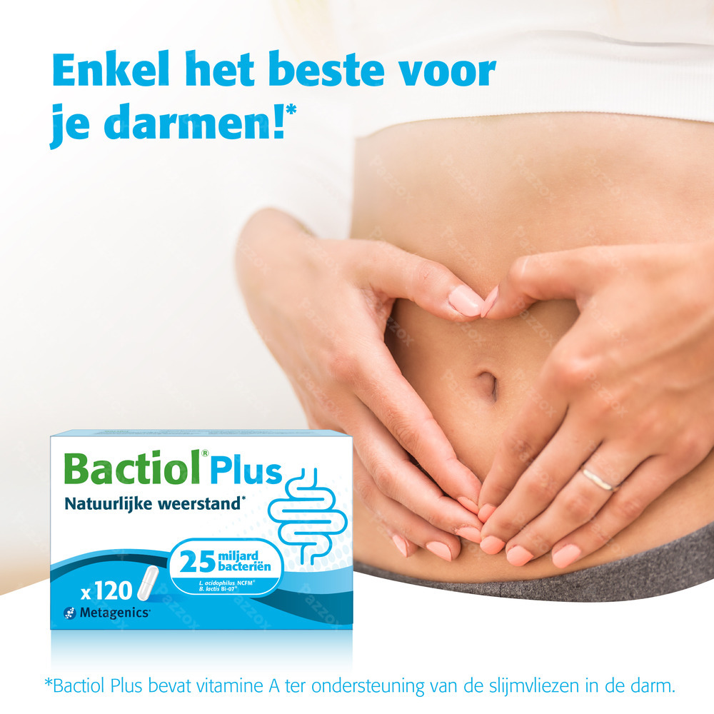 Metagenics Bactiol Plus 120 Capsules