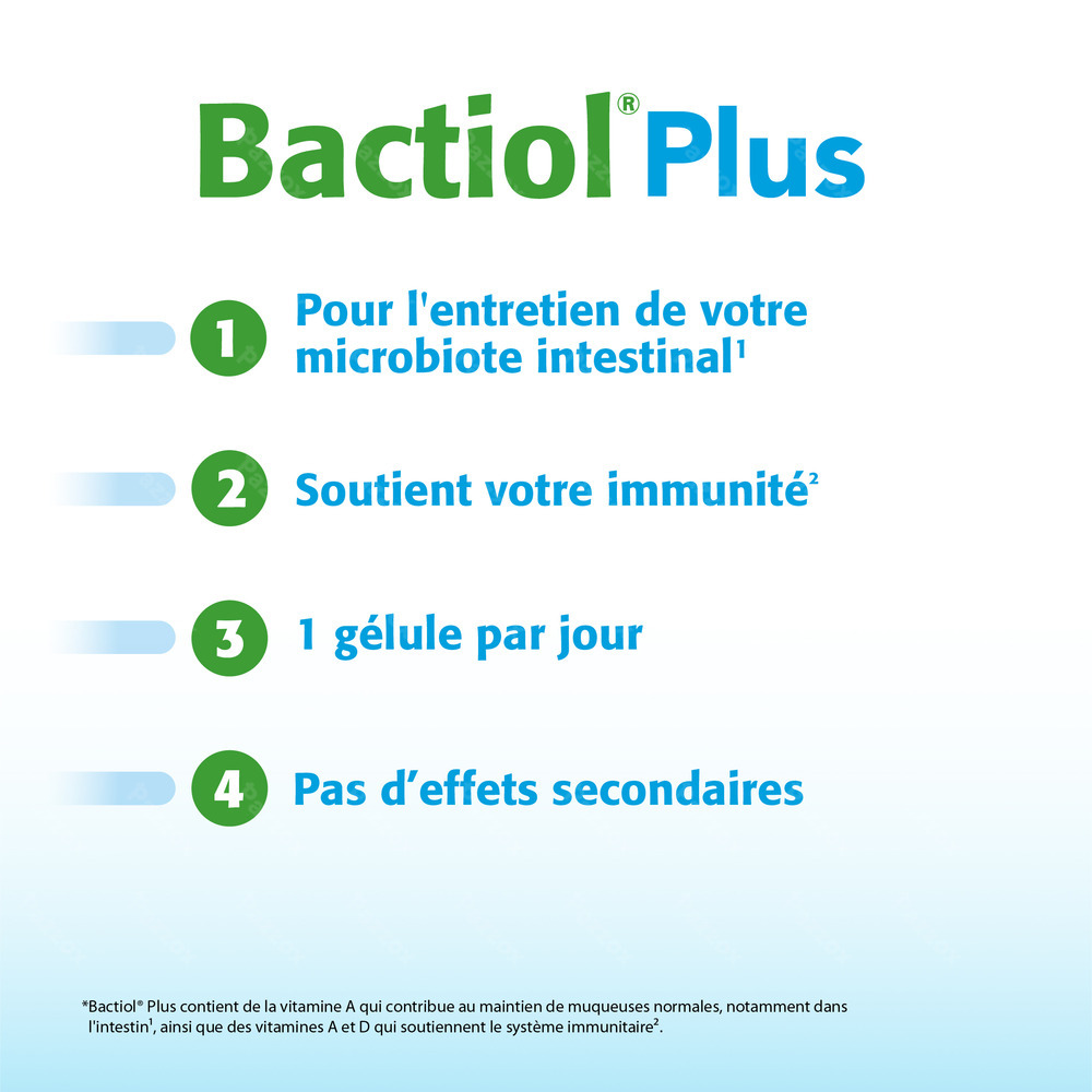 Metagenics Bactiol Plus 60 Gélules