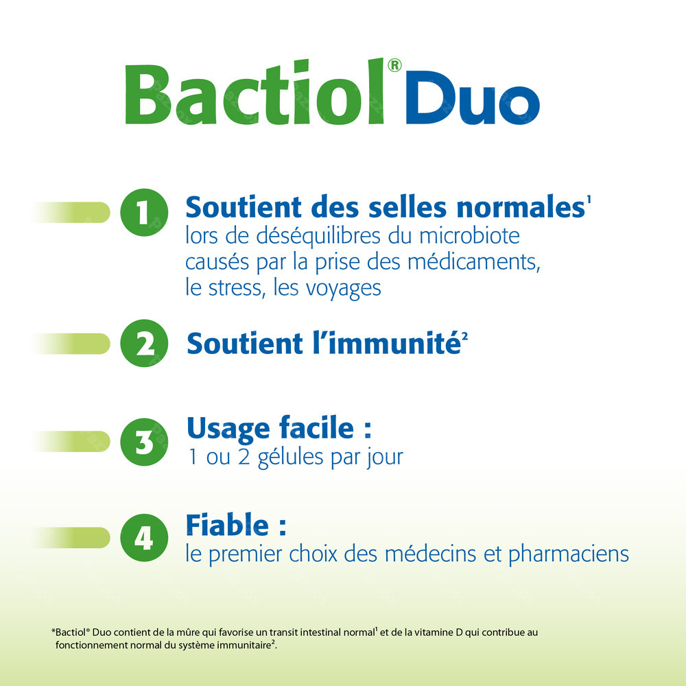 Metagenics Bactiol Duo 30 Capsules