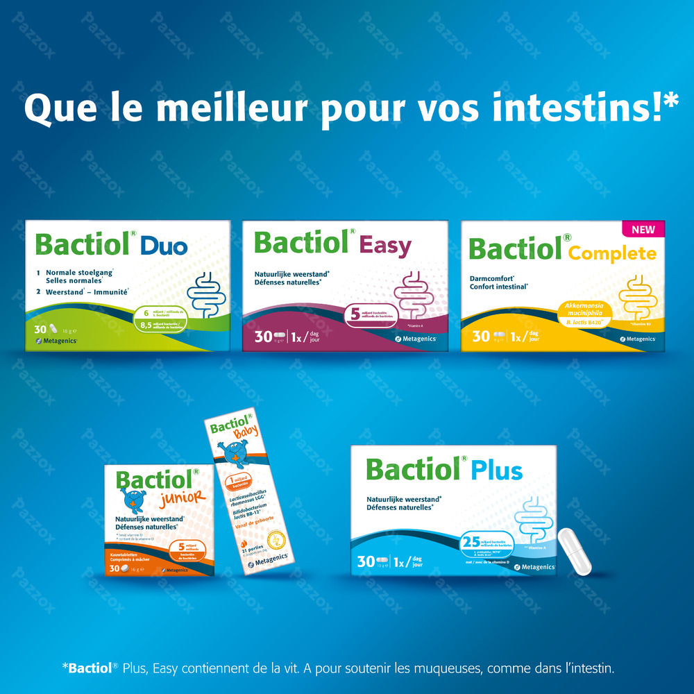 Metagenics Bactiol Duo 30 Capsules