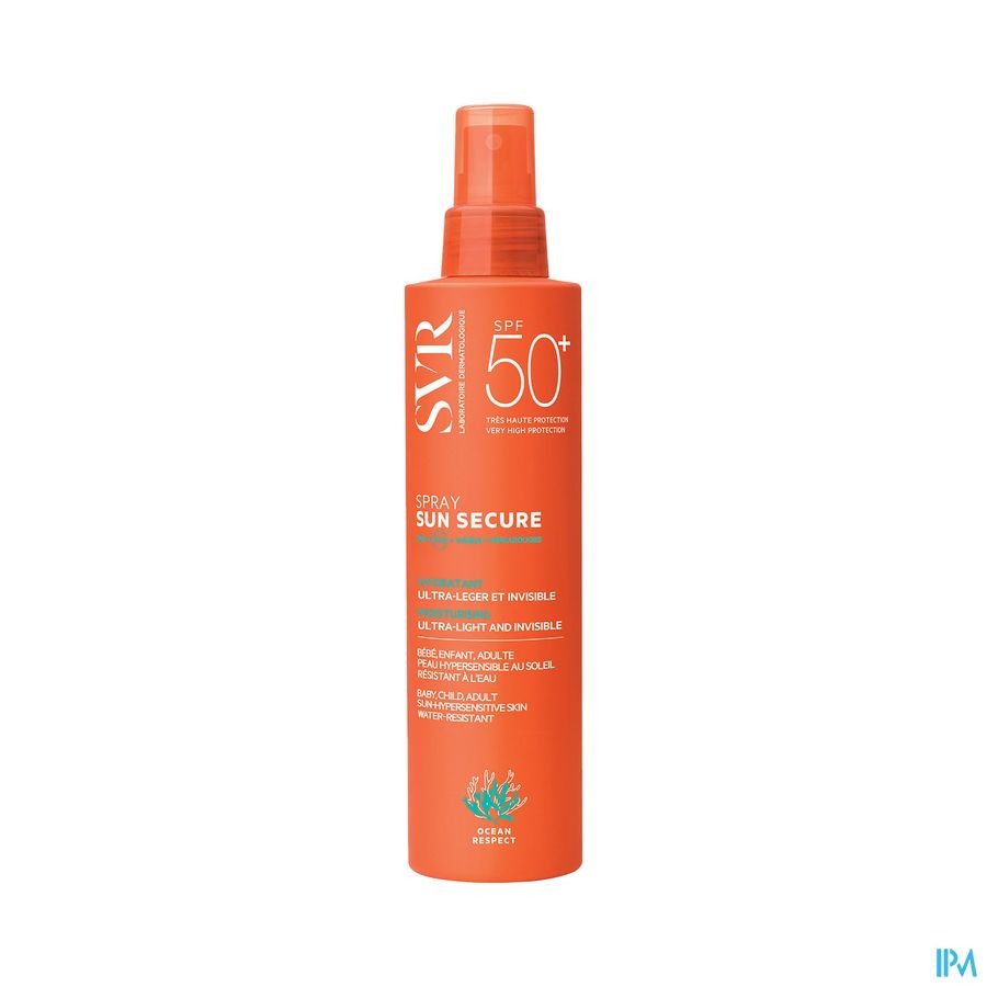 SVR Sun Secure Spray Solaire SPF50+ 200ml