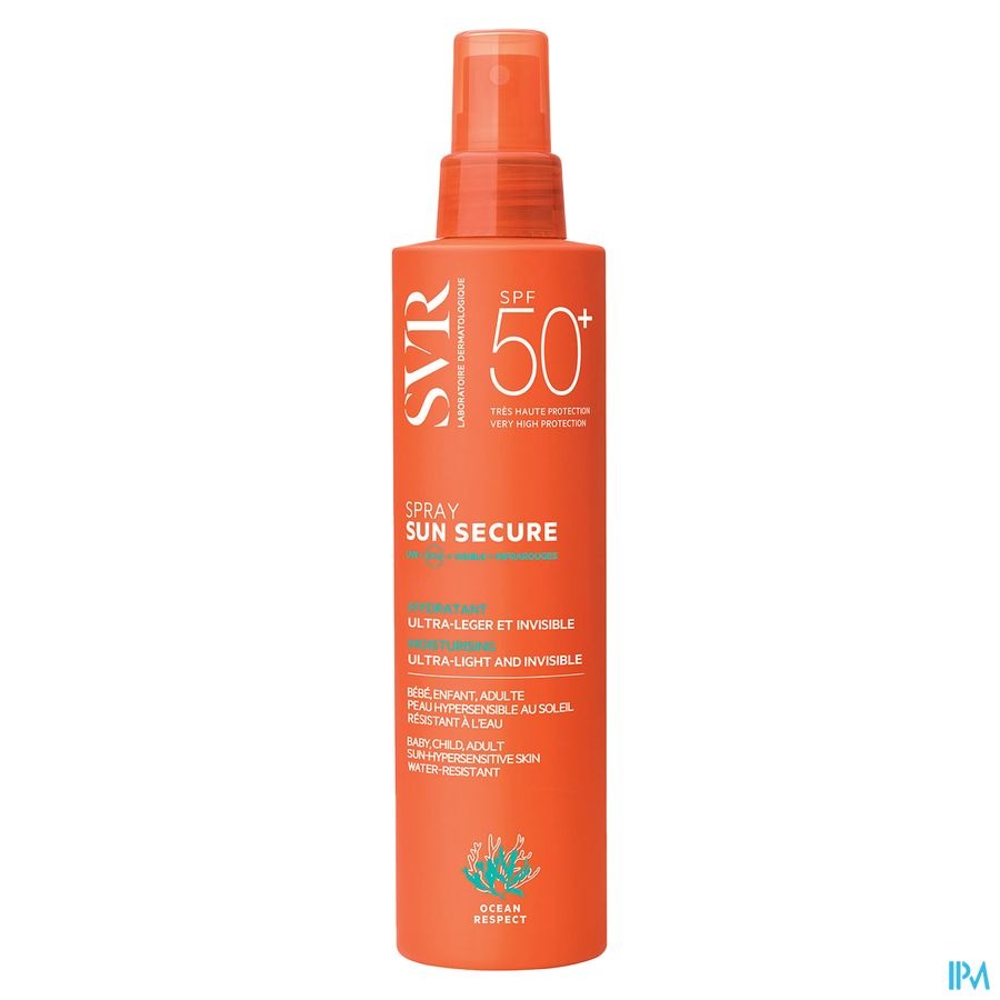 SVR Sun Secure Spray Solaire SPF50+ 200ml