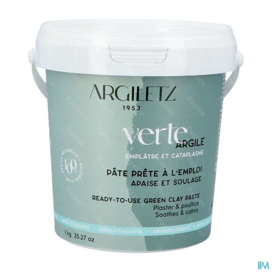 Argile Verte Pate 1kg
