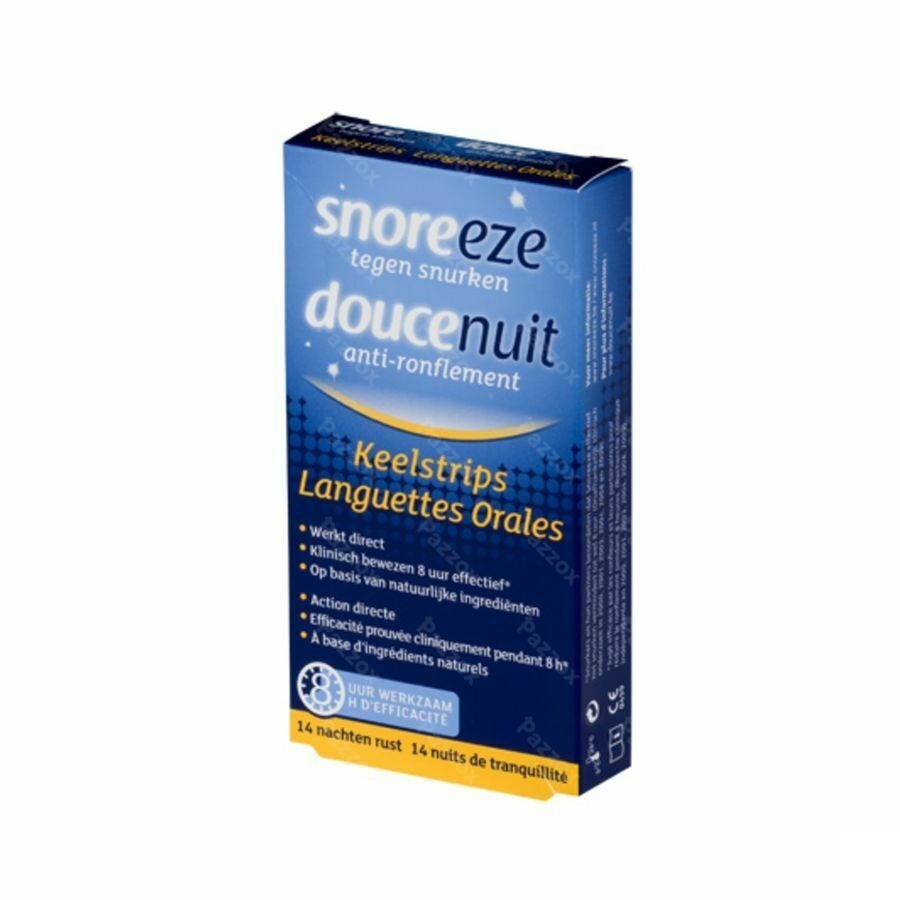 Snoreeze Tegen Snurken 14 Keelstrips
