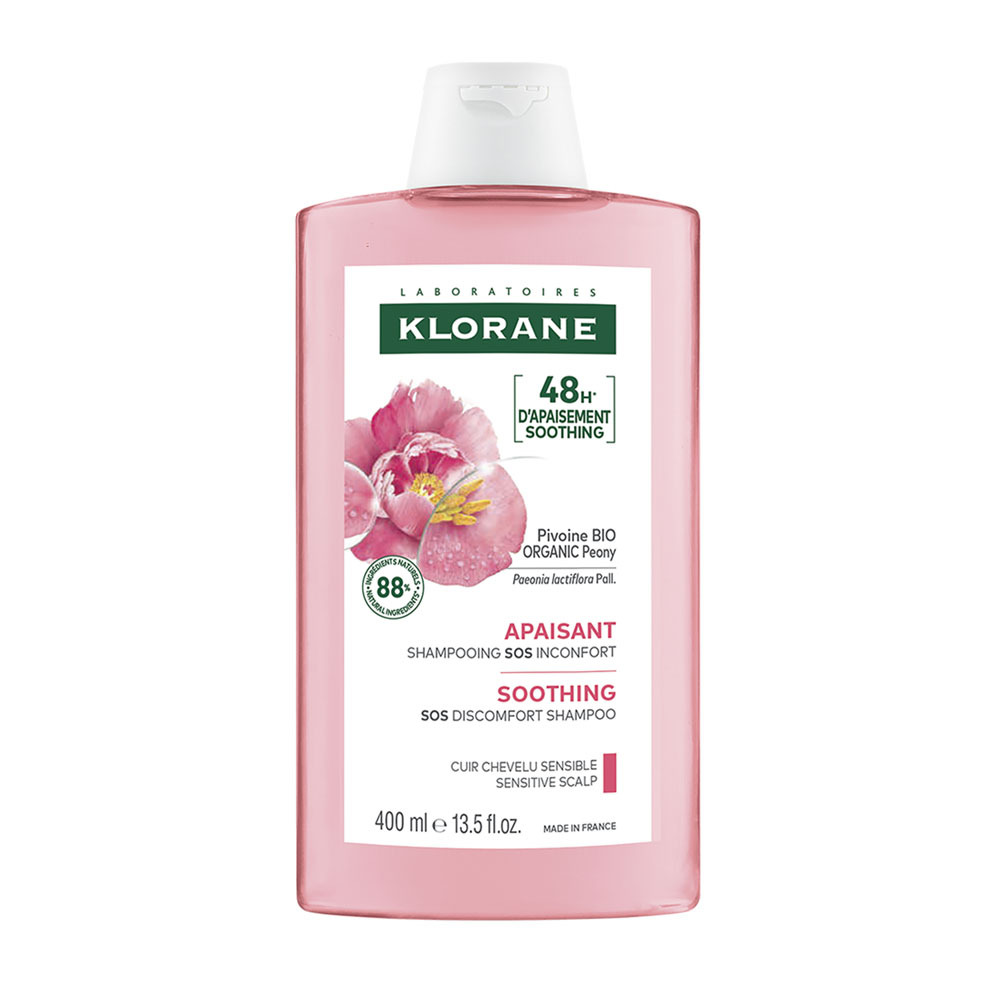 Klorane Capillaire Shampooing Pivoine Bio 400ml