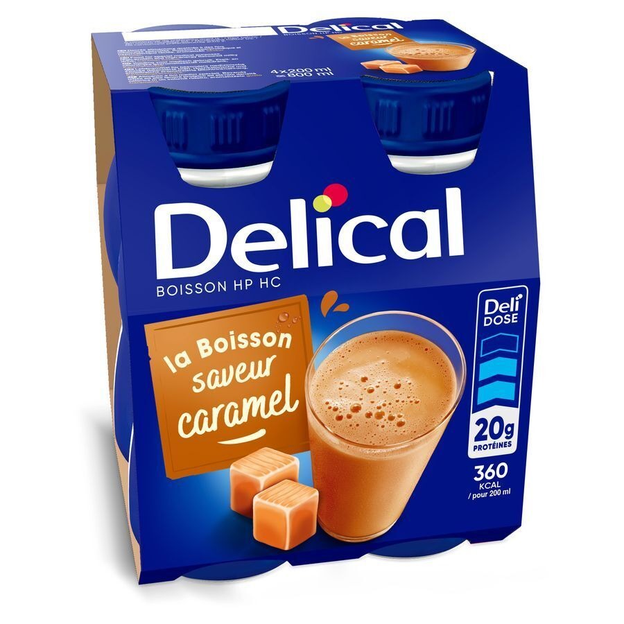 Delical Hphc 360 Karamel 4x200ml