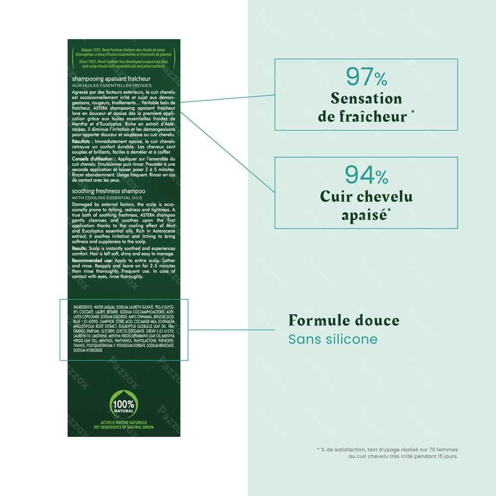 Furterer Astera Fresh Shampooing 200ml