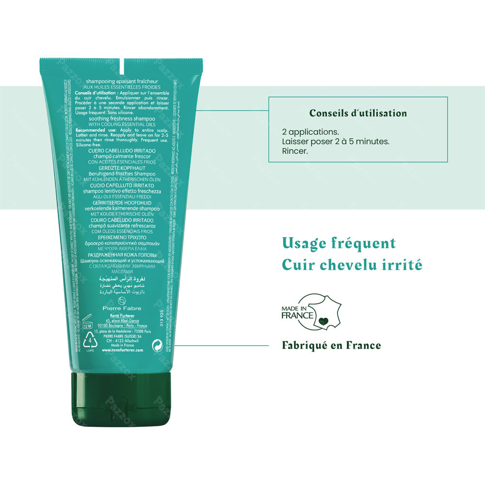 Furterer Astera Fresh Shampooing 200ml