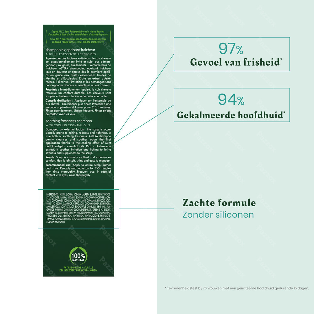 Furterer Astera Fresh Shampooing 200ml