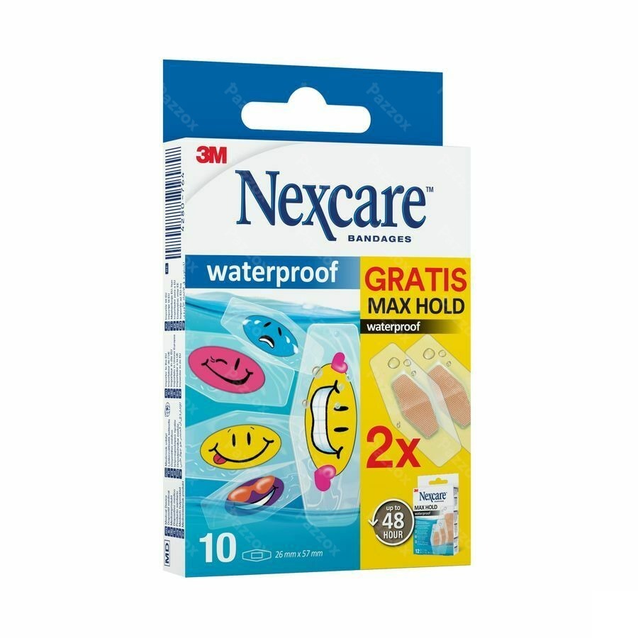 Nexcare Tattoo Wtp Pansement 26mmx57mm 10+2 Promo