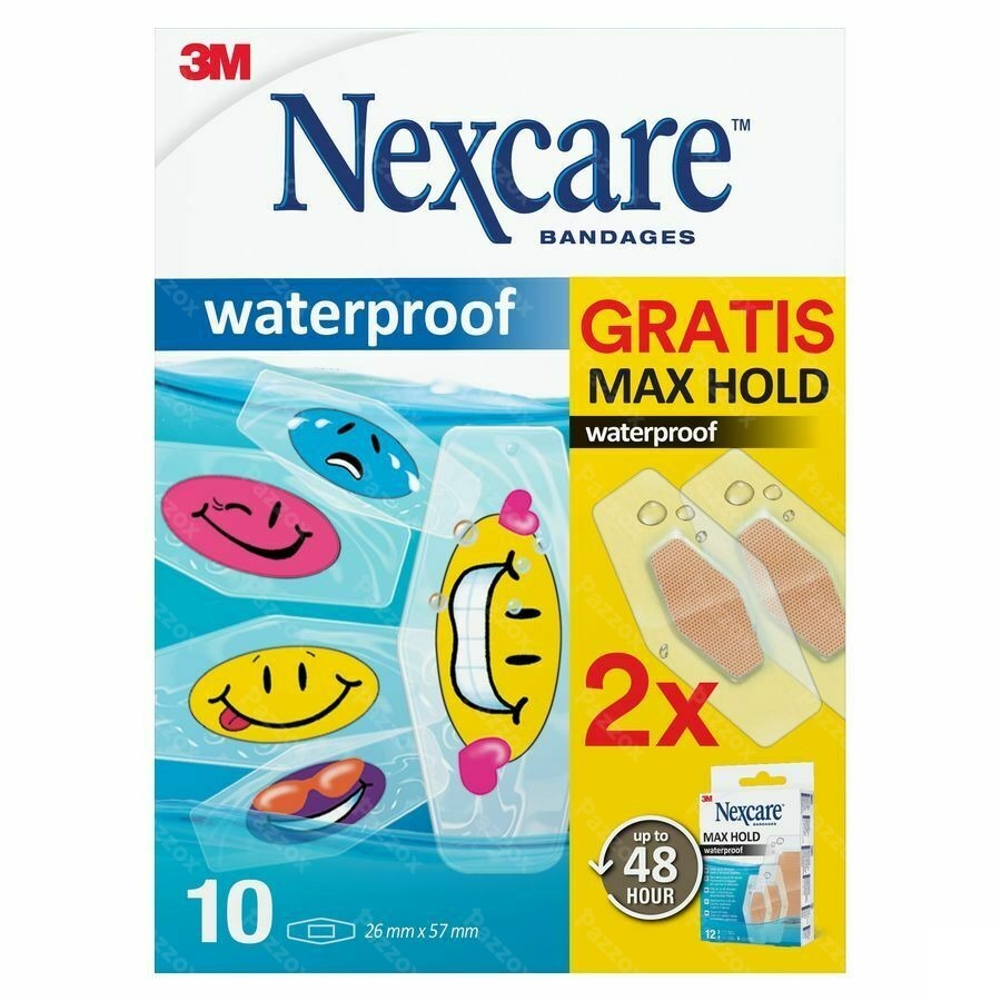 Nexcare Tattoo Wtp Pansement 26mmx57mm 10+2 Promo