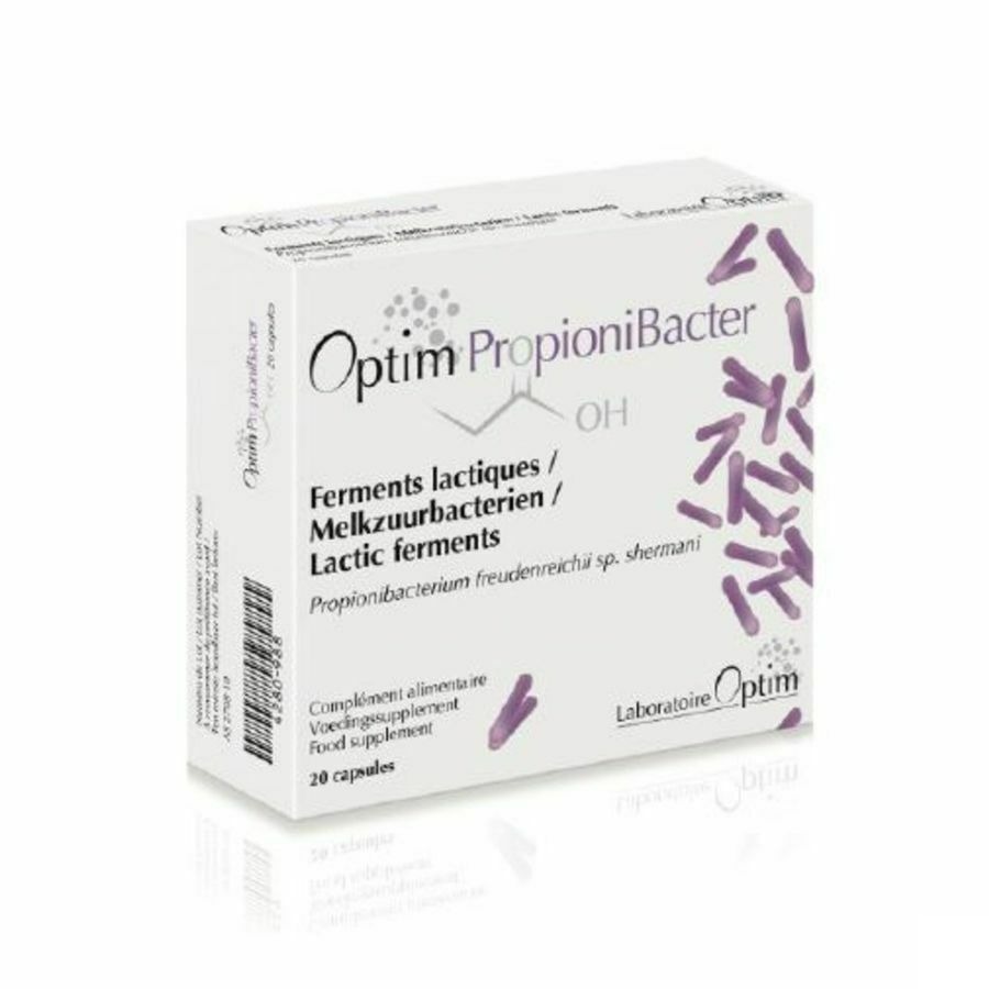 Optim Propionibacter Melkzuurbacterie Caps 20